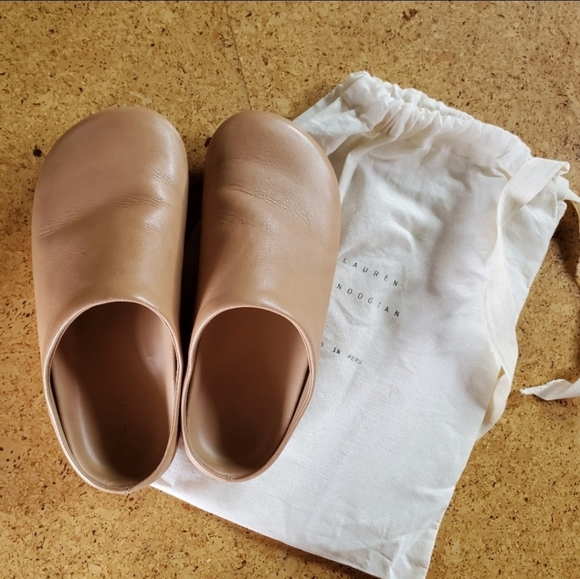 Lauren Manoogian Mono Mule in Natural - Picture 2 of 5